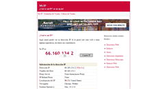 Desktop Screenshot of mi-ip.net